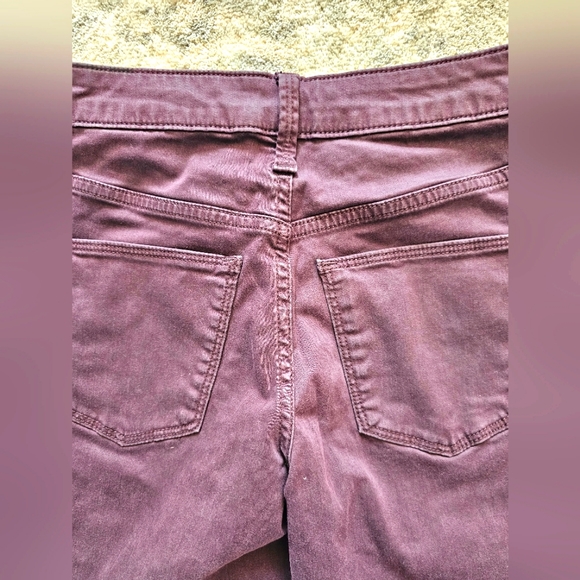 Universal threads high-rise skinny jeggings 0/25R 26x27 eggplant - Picture 5 of 9
